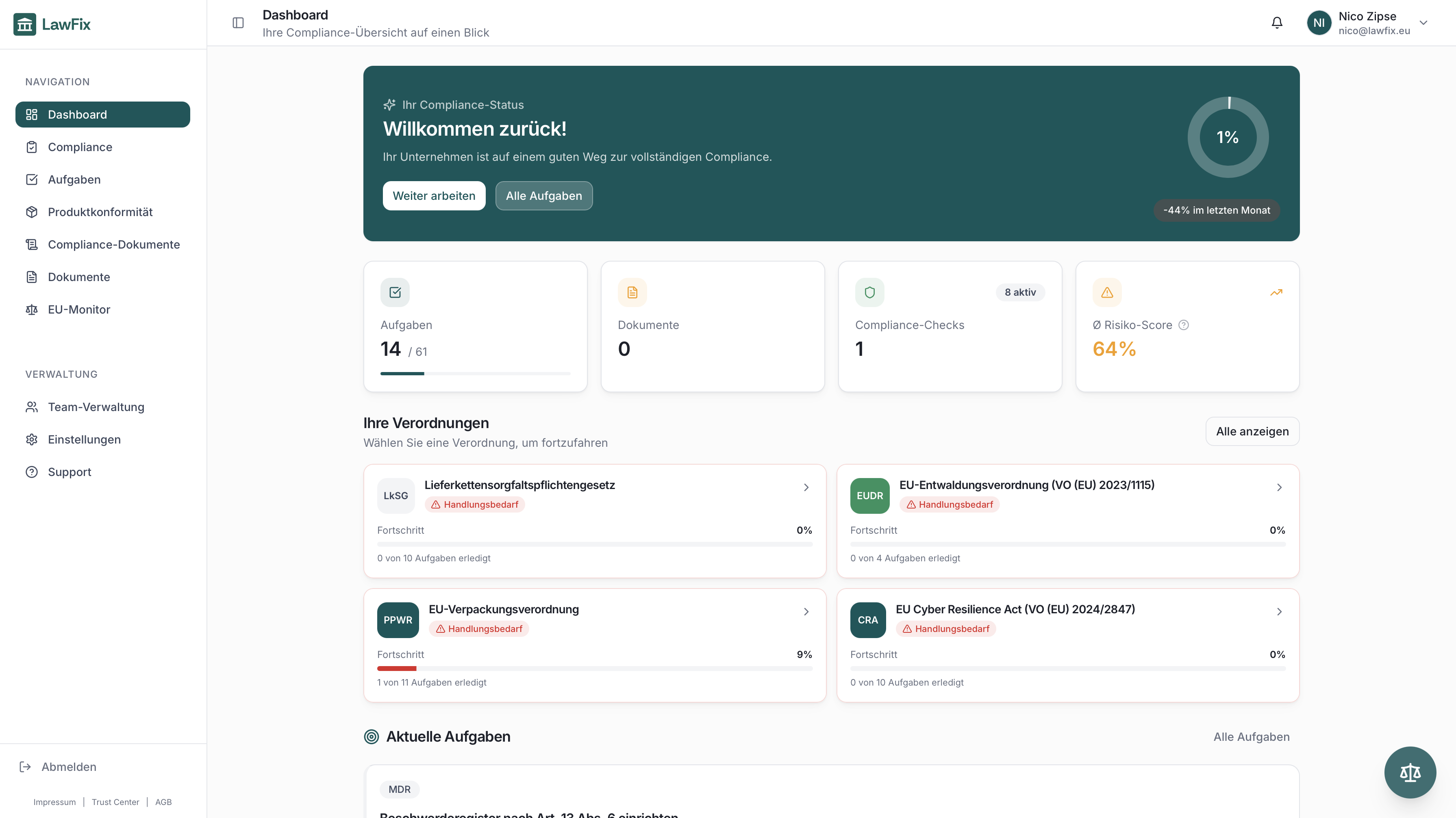 LawFix Screenshot